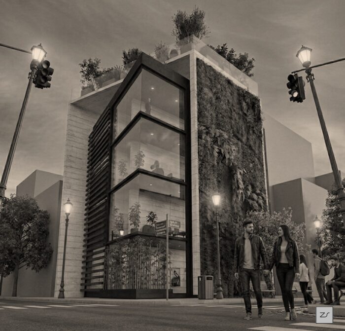 Diseño Concepto Torre Departamentos Roma by Arzsan Arquitectura [zs]