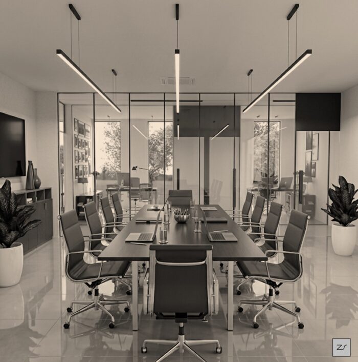 Diseño de ampliación de oficinas existentes en Panteón Francés San Joaquín by Arzsan Arquitectura [zs]